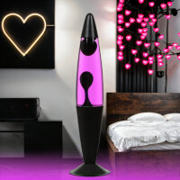 Lampe à Lave Féminine Rose Violet...