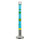Ausgefallene Lavalampe ALAN Gelb Blau groß 76cm