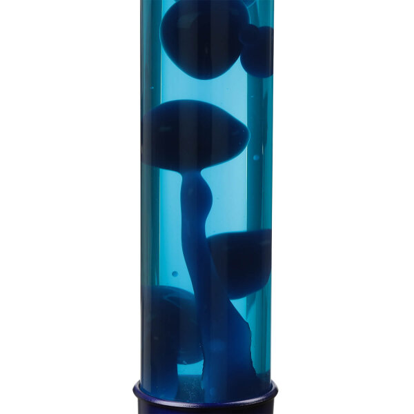 Design Lavalampe XXL Blau Hellblau rund 76cm ALAN