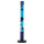 Design Lavalampe XXL Blau Hellblau rund 76cm ALAN