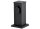 Edelstahl Steckdosens&auml;ule 2-fach 22cm IP44 Schwarz
