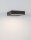 LED Außenwandleuchte IP65 Bewegungsmelder 16 cm Anthrazit