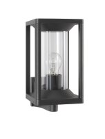 Außenwandleuchte IP65 E27 28 cm hoch Anthrazit...