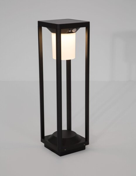 Außen Stehlampe LED Anthrazit Weiß 50 cm IP65 warmweiß BANKS