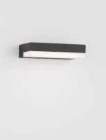 LED Außenwandleuchte schmal IP65 16 cm breit Anthrazit