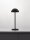 Akku Tischlampe LED IP54 32 cm hoch Schwarz Touch Dimmer