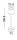 LED Gartenlampe Grau 40 cm hoch IP54 Akku Touch Dimmer
