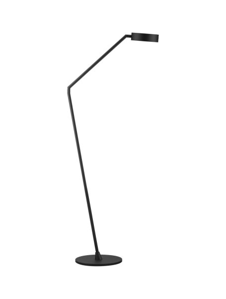 LED Stehlampe 170 cm Schwarz dimmbar 2 flammig warmweiß