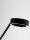 LED Stehlampe 170 cm Schwarz dimmbar 2 flammig warmweiß