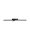 LED Deckenlampe Schwarz 100 cm lang dimmbar Minimalistisch