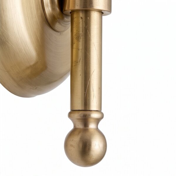 Messing Wandlampe Klassisch edel ANGELOS Flur