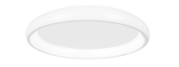LED Deckenlampe Weiß Ø 61 cm dimmbar rund warmweiß COLBY