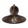 Applique antique laiton véritable inoxydable Ø26cm E27