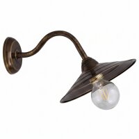 Petite lampe murale en laiton Classique Lampe antique