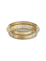 LED Deckenleuchte Kristall dimmbar &Oslash; 60 cm in Gold...