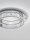 Runde LED Deckenlampe Ø 60 cm dimmbar in Chrom Kristall