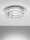Runde LED Deckenlampe Ø 60 cm dimmbar in Chrom Kristall