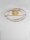 LED Deckenlampe Kristall Ø 60 cm dimmbar in Gold 3728 lm