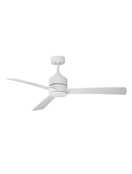 Deckenventilator Fernbedienung Ø 137 cm Weiß Holz ELGIN