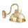 Applique avec abat-jour laiton E27 couloir salon