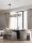 LED Pendelleuchte 117 cm lang Schwarz Grau dimmbar Rauchglas