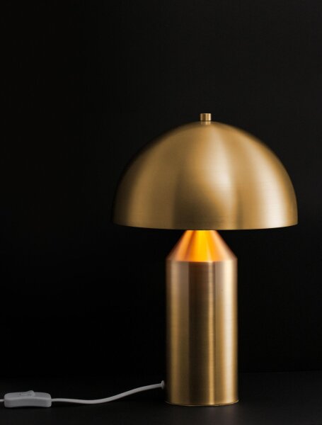 Tischleuchte in Gold 41 cm E27 Metall FARON Modern