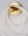 LED Wandlampe 50 cm hoch in Gold Metall warmweiß FOSTER
