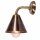 Wandlampe Treppe Wohnzimmer Messing E27 in Antik