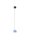 LED Hängelampe Schwarz Blau Ø 9,6 cm schmal warmweiß Up Down