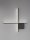 LED Wandleuchte Schwarz 50 cm breit dimmbar Minimalistisch
