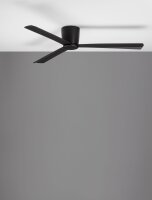Deckenventilator Fernbedienung Ø 122 cm Schwarz...