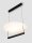 LED Hängeleuchte Schwarz Weiß 60 cm breit dimmbar Design