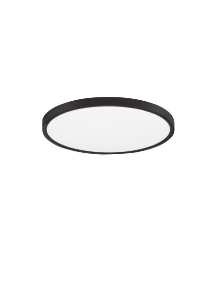 LED Deckenlampe Ø 40 cm Schwarz Farbwechsel GRAHAM 3200 lm