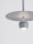 LED Hängelampe Retro Blaugrau Ø 30 cm schmal warmweiß 590 lm