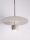 LED Hängeleuchte Beige Ø 30 cm höhenverstellbar Retro schmal