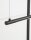 LED Pendelleuchte 110 cm lang Schwarz höhenverstellbar
