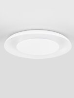 LED Deckenleuchte Weiß Ø 60 cm dimmbar rund...