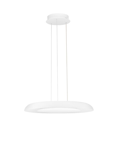 LED Pendelleuchte Weiß Ø 60 cm dimmbar rund CCT HARLAN