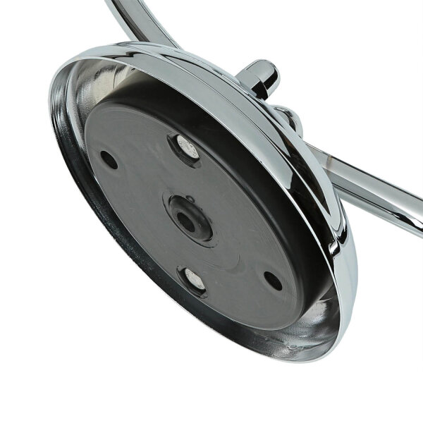 Badlampe Chrom Echt-Messing E14 rostfrei ISMENE