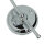 Badlampe Chrom Echt-Messing E14 rostfrei ISMENE