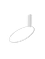 LED Deckenlampe Wei&szlig; &Oslash; 40 cm dimmbar schwenkbar Ring HELENA