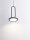 LED Pendelleuchte Ø 13 cm Schwarz höhenverstellbar warmweiß