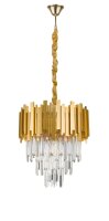 H&auml;ngelampe Klassisch in Gold &Oslash; 40 cm E14...