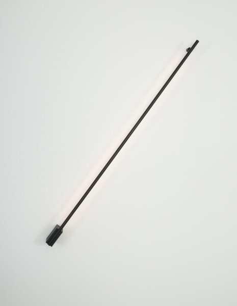 LED Wandlampe indirekt 90 cm breit Schwarz Minimalistisch