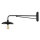 Applique vintage intérieure grande P:73cm noir aluminium