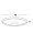 LED Deckenlampe Schwarz Ø 40 cm dimmbar rund 2 flammig