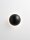 LED Wandlampe rund 12,5 cm breit Schwarz Minimalistisch