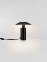 LED Tischlampe Schwarz 22 cm warmweiß KAMDEN Aluminium