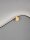 LED Wandlampe 102 cm breit in Schwarz Gold warmweiß Modern