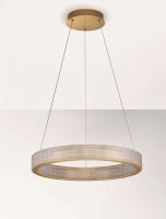 LED Kronleuchter in Gold Ø 60 cm dimmbar...